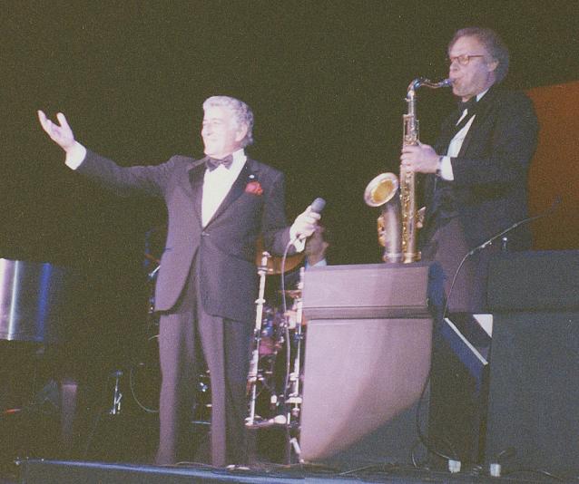 Frank Saxton and Tony Bennett